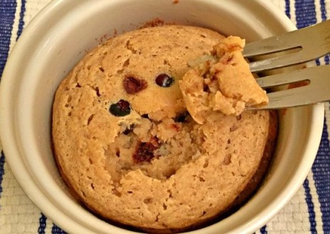 A gluten free Chocolate Chip Cinnamon Tea Cake, perfect with a cuppa of your favorite.